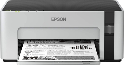 Epson C11CG96403 EcoTank M1120 Wi-Fi Siyah Beyaz Tanklı Mono Yazıcı (T17648) - Thumbnail