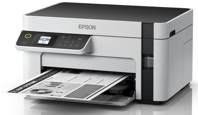Epson C11CJ18402 EcoTank M2120 Printer, Copier, Scanner, Wi-Fi, Tank Mono Printer - Thumbnail