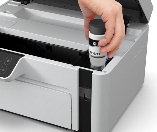 Epson C11CJ18402 EcoTank M2120 Printer, Copier, Scanner, Wi-Fi, Tank Mono Printer