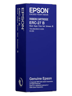Epson C43S015366 (ERC-27B) Original Ribbon - TM290 / TM295 - 1