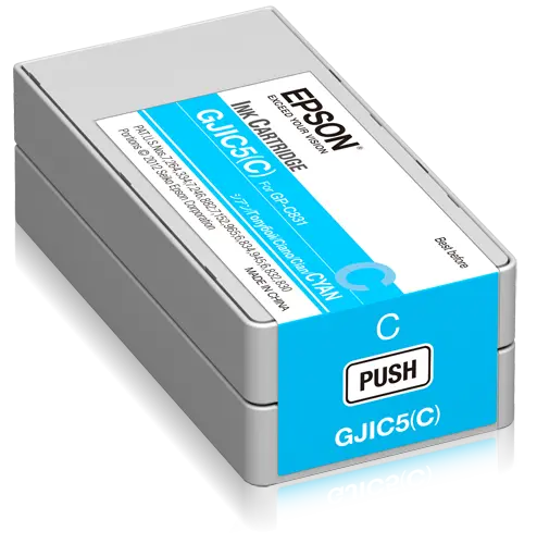 Epson GJIC5 (C13S020564) Mavi Orjinal Kartuş - C831 / GP-M81 - 1