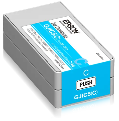 Epson GJIC5 (C13S020564) Mavi Orjinal Kartuş - C831 / GP-M81 - EPSON