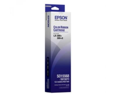 Epson C13S015568 Dual Pack Black Original Ribbon - LX-300+ - EPSON