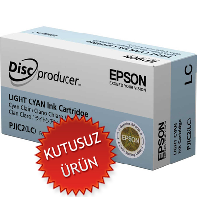 EPSON - Epson C13S020448 PJIC2(LC) Lıght Cyan Original Cartridge - DiscProducer PP-100 (Without Box)