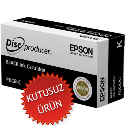 Epson C13S020452 (PJIC6(K) Black Original Cartridge - DiscProducer PP-100 (Without Box)