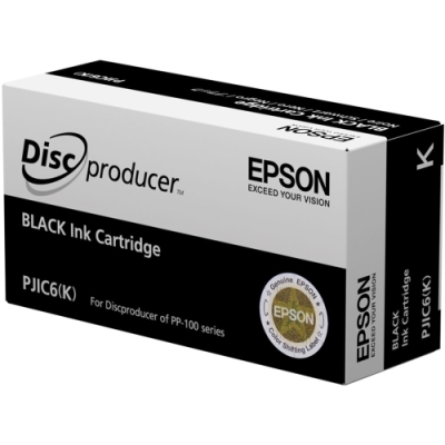EPSON - Epson C13S020452 PJIC6(K) Black Original Cartridge - DiscProducer PP-100