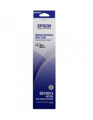 EPSON - Epson C13S015613 Dual Pack Original Ribbon - LQ-300 / LQ-350
