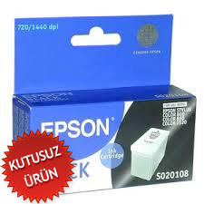 EPSON - Epson C13S020108 (T0511) Black Original Cartridge - Stylus 1160 (Without Box)