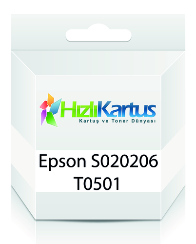 Epson C13S020206 (T0501) Siyah Muadil Kartuş - Stylus 400 (T10515)