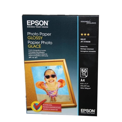 Epson S042539 A4 Glossy Photo Paper 200 GR (50 Pieces) - EPSON