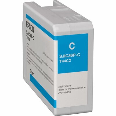 Epson SJIC36P-C (C13T44C240) Mavi Orjinal Kartuş - C6000 / C6500 - 2