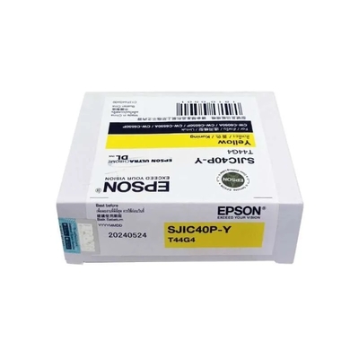 EPSON - Epson SJIC40P-Y (20240524) Yellow Original Cartridge - C6550A / C6050P