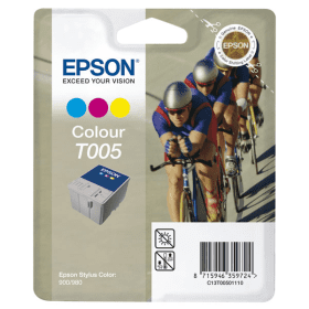 EPSON - Epson C13T00501120 (T005) Color Original Cartridge - Photo 900 