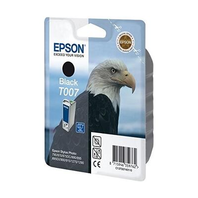 EPSON - Epson C13T007201 (T007) Black Original Cartridge - Photo 780 