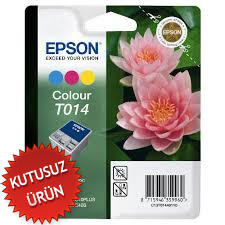 EPSON - Epson C13T014401 (T014) Color Original Cartridge - Stylus C480 (Without Box)