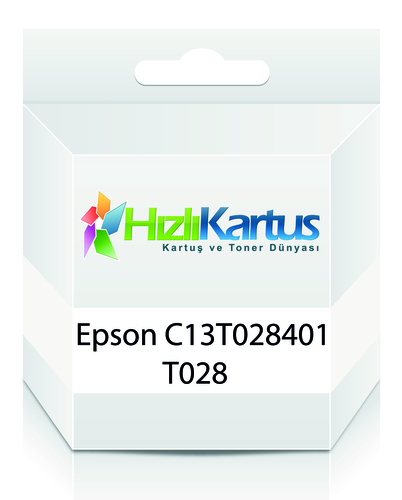 Epson C13T028401 (T028) Siyah Muadil Kartuş - Stylus C60 (T224) - 1