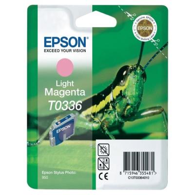 EPSON - Epson C13T033640 (T0336) Açık Kırmızı Orjinal Kartuş - Stylus Photo 950 (T7420)