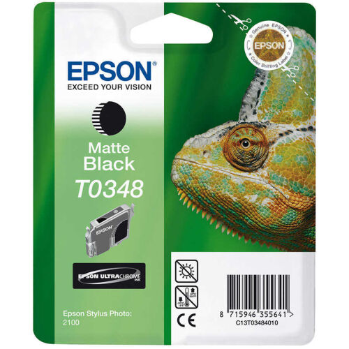 Epson C13T034840 (T0348) Matte Black Original Cartridge - Stylus Photo 2100 - 3