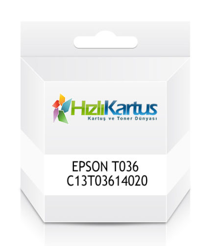 Epson C13T03614020 (T036) Siyah Muadil Kartuş - Stylus C42UX (T10519)