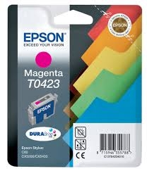 EPSON - Epson C13T04234020 (T0423) Magenta Original Cartridge - C82 / CX5200 