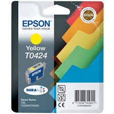 Epson C13T04244020 (T0424) Yellow Original Cartridge - C82 / CX5200 