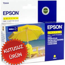 EPSON - Epson C13T044440 (T0444) Yellow Original Cartridge - Stylus C64 (Without Box)