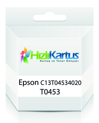 Epson C13T04534020 (T0453) Kırmızı Muadil Kartuş - Stylus C64 (T11112)