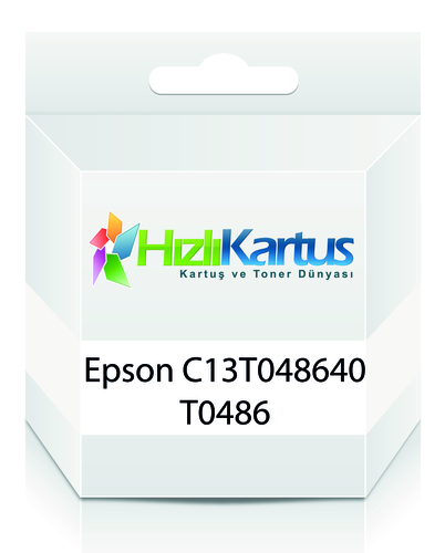 Epson C13T04864020 (T0486) Açık Kırmızı Muadil Kartuş - Stylus Photo R200 (T15809)