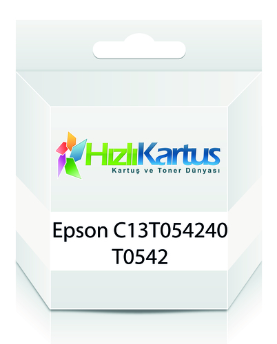 Epson C13T05424020 (T0542) Mavi Muadil Kartuş - Stylus Photo R800 (T222)