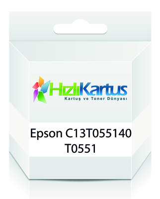 Epson C13T05514020 (T0551) Black Compatible Cartridge - R240 / R245 - EPSON