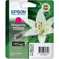 EPSON - Epson C13T05934020 (T0593) Magenta Original Cartridge - Stylus Photo R2400