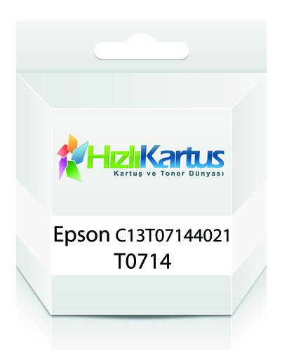 Epson C13T07144020 (T0714) Sarı Muadil Kartuş - Stylus SX215 (T9190)