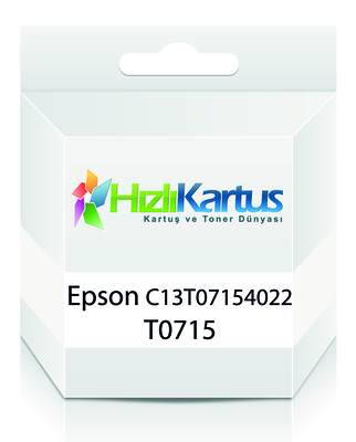 Epson C13T07154020 (T0715) Muadil Multipack Kartuş - Stylus SX215 (T10793) - EPSON