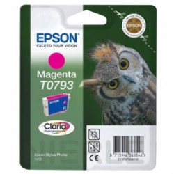 EPSON - Epson C13T07934020 (T0793) Kırmızı Orjinal Kartuş - Stylus Photo 1400 (T2235)