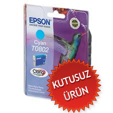 Epson C13T08024020 (T0802) Mavi Orjinal Kartuş - Stylus Photo PX650 (U) (T2331)