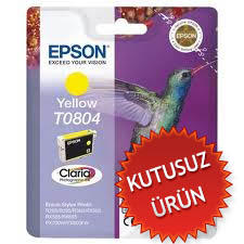 EPSON - Epson C13T08044021 (T0804) Sarı Orjinal Kartuş - Stylus Photo PX650 (U) (T2301)