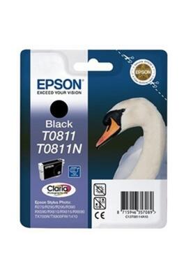 Epson C13T11114A10 (T0811) Black Original Cartridge - Stylus Photo R260 - EPSON