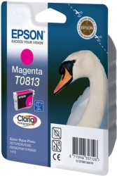 EPSON - Epson C13T11134A10 (T0813) Kırmızı Orjinal Kartuş - Stylus Photo R260 (T1443)