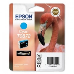 EPSON - Epson C13T08724020 (T0872) Cyan Original Cartridge - Photo R1900