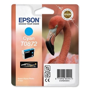 Epson C13T08724020 (T0872) Cyan Original Cartridge - Photo R1900
