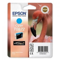 Epson C13T08724020 (T0872) Cyan Original Cartridge - Photo R1900 - EPSON