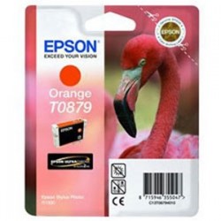 EPSON - Epson C13T08794020 (T0879) Orange Original Cartridge - Photo R1900
