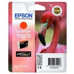 Epson C13T08794020 (T0879) Turuncu Orjinal Kartuş - Photo R1900 (T2511) - EPSON