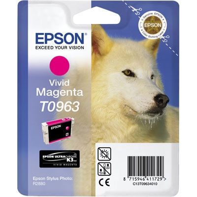 Epson C13T09634020 (T0963) Magenta Original Cartridge - Photo R2880