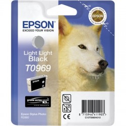 EPSON - Epson C13T09694020 (T0969) Duble Açık Siyah Orjinal Kartuş - Photo R2880 (T2471)