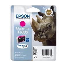 EPSON - Epson C13T10034020 (T1003) Magenta Original Cartridge - BX600 / SX600