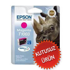 EPSON - Epson C13T10034020 (T1003) Magenta Original Cartridge - BX600 / SX600 (Without Box)