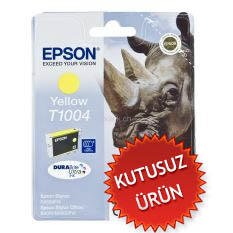 EPSON - Epson C13T10044020 (T1004) Yellow Original Cartridge - BX600 / SX600 (Without Box)