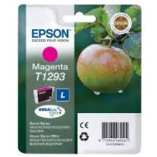 EPSON - Epson C13T12934021 (T1293) Magenta Original Cartridge - Stylus SX425 