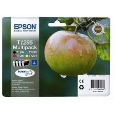 EPSON - Epson C13T12954020 (T1295) 4lü Orjinal Set Kartuş - Stylus SX425 (T2430)